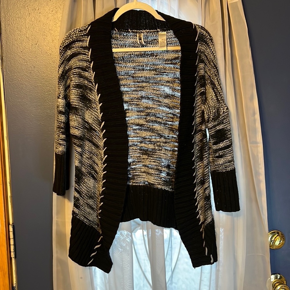 BKE Black and Gray Cardigan
